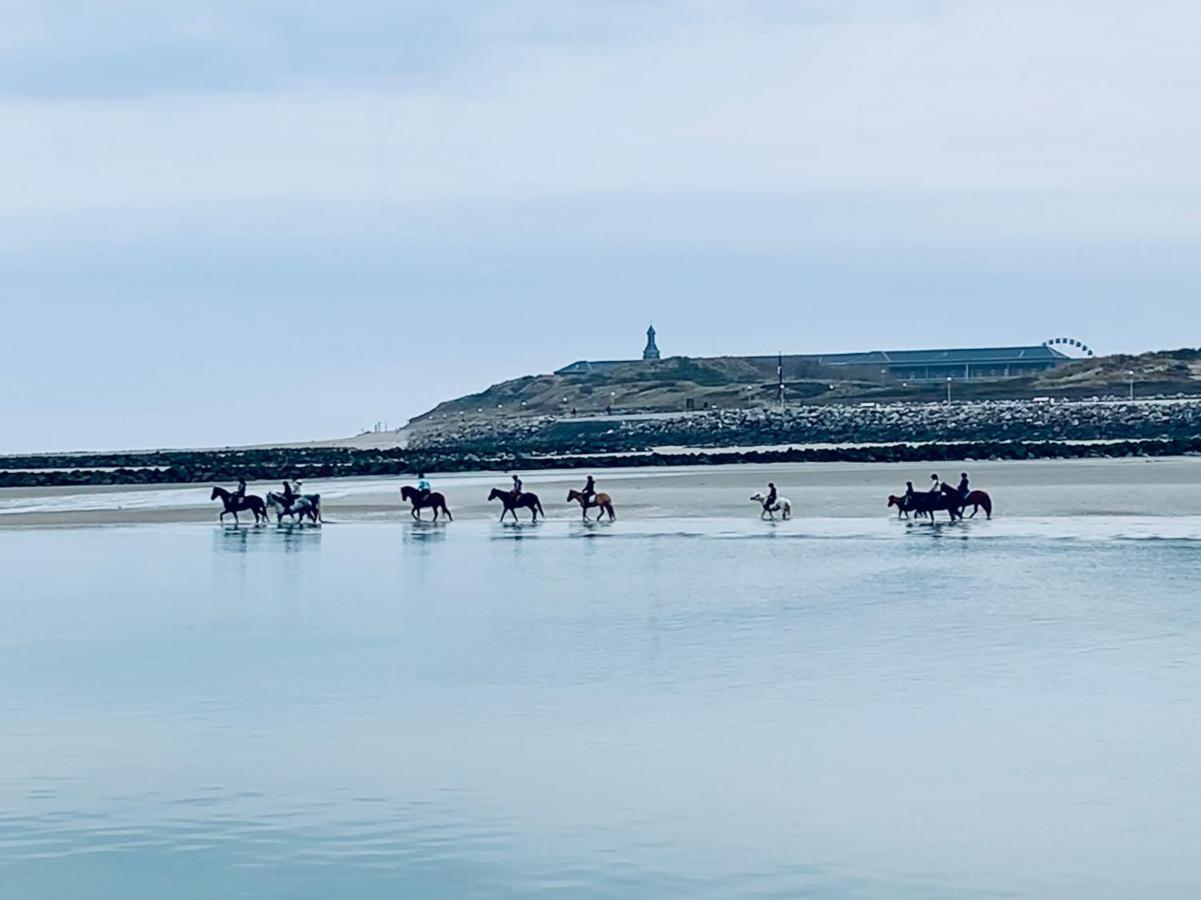 Face Mer Pieds Dans L'Eau Appartement Berck Buitenkant foto